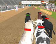Angry bull racing 3D játékok online
