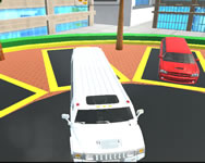 Big city limo car driving game 3D játékok játék