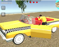 Crazy taxi simulator 3D játékok ingyen játék