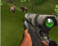 Deer hunting sniper shooting 3D jtkok HTML5 jtk