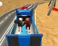 Farm animal transport truck game 3D jtkok ingyen jtk