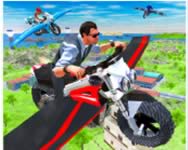 Flying motorbike real simulator 3D jtkok HTML5 jtk
