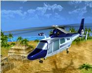 Helicopter rescue flying simulator 3D 3D játékok HTML5 játék