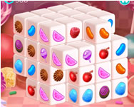Mahjongg dimensions candy 3D jtkok HTML5 jtk