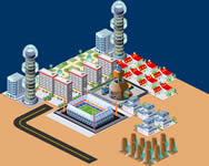 3D jtkok - Modern city