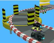 Racecar steeplechase master 3D játékok HTML5 játék