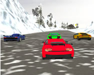 Snow fast hill track racing 3D játékok játék