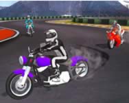 Speed moto racing 3D jtkok HTML5 jtk