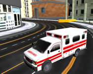 City ambulance emergency rescue 3D játékok ingyen játék