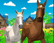 Horse family animal simulator 3D játékok ingyen