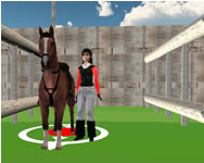 Horse show jump simulator 3D 3D játékok játék