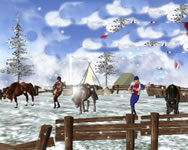 Jumping horses champions lovas játék 3D játékok HTML5 játék