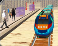 Modern train driving simulator city train játékok ingyen