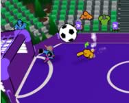 Monster soccer 3D 3D játékok HTML5 játék
