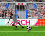 Penalty challenge focis játék 3D játékok HTML5 játék