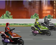 3D jtkok - Power Rangers moto race