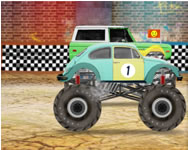 Racing monster trucks 3D játékok ingyen játék