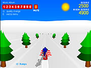 Sonic 3D Snowboarding online jtk