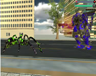 Spider robot warrior web robot spider
