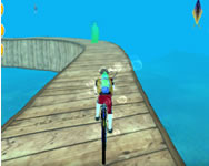 Underwater bicycle racing tracks bmx impossible stunt 3D játékok játék