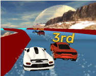 Water slide car stunt racing game 3d 3D játékok játék